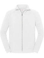 Fruit of the Loom Iconic Premium Sweat Jacket Mikina z hrubej bavlny 16.2290 biela Fruit of the Loom Iconic Premium Sweat Jacket Mikina z hrubej bavlny 16.2290 biela