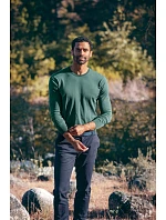 Cutter & Buck Men Pánský pletený svetr anthracite melange model 22472056