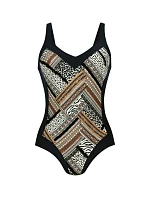 Style Sidonia jednodielne plavky 7398 safari - Anita Classix