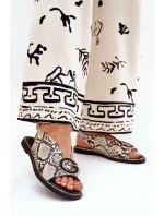 Ploché sandály s ozdobou vzor model 21685693 - Boto