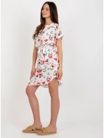 Šaty WN SK 661.71P bielo-červené