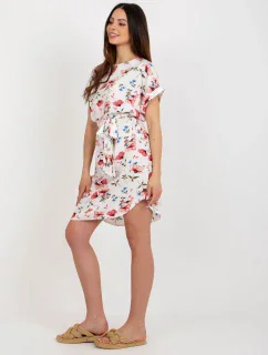 Šaty WN SK 661.71P bielo-červené