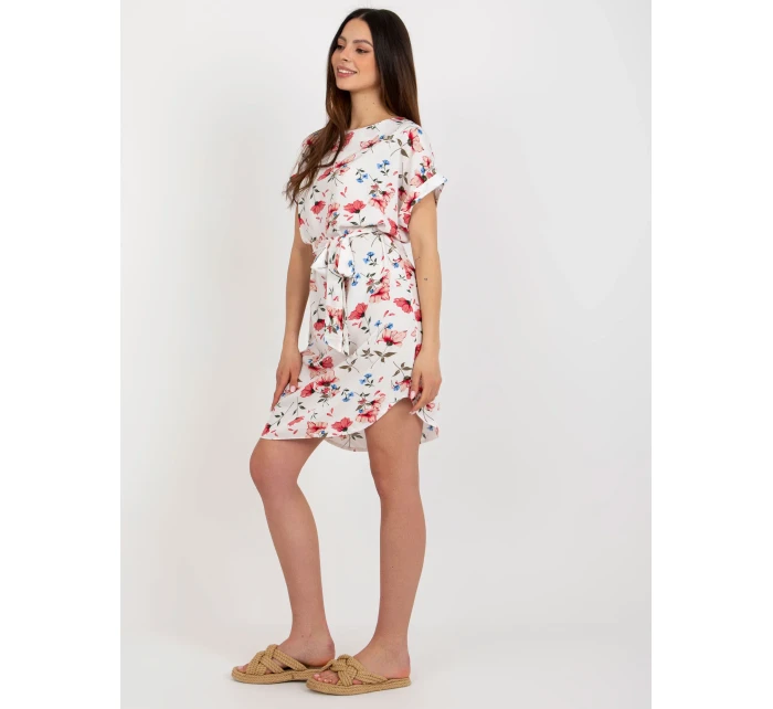 Šaty WN SK 661.71P bielo-červené