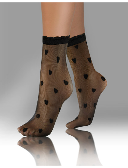 Sesto Senso Ponožky so vzorom Black 4