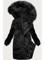 ZIMOWA KURTKA DAMSKA Z KAPTUREM CZARNA model 21242182 - Libland