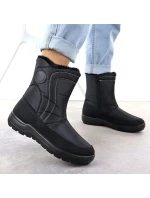 Dámské ploché zateplené sněhule černé model 21906490 - Potocki Dámské ploché zateplené sněhule černé model 21906490 - Potocki