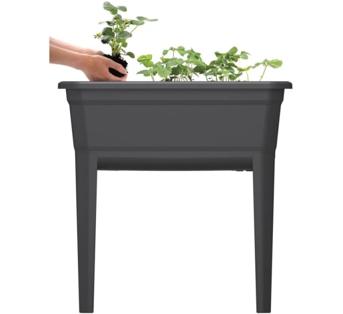 STOJACA SKLENENENÁ SADA RESPANA ECOLINE 74,6x77,7x36,8 cm ANTRACIT detské