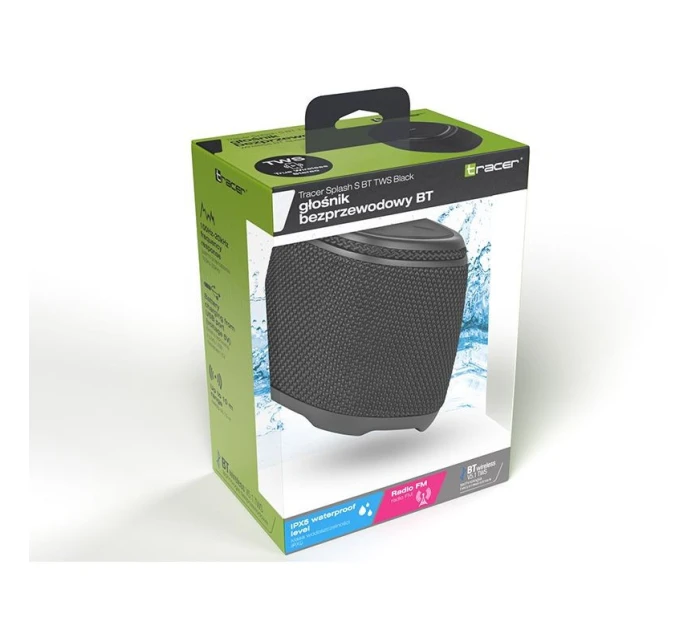 REPRODUKTOR TRACER TWS SPLASH S BLUETOOTH ČIERNY REPRODUKTOR TRACER TWS SPLASH S BLUETOOTH ČIERNY