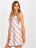 Noční košile BR  4 světle růžová model 17401930 - FPrice