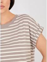 Tričko D12127M02858A dark lilac