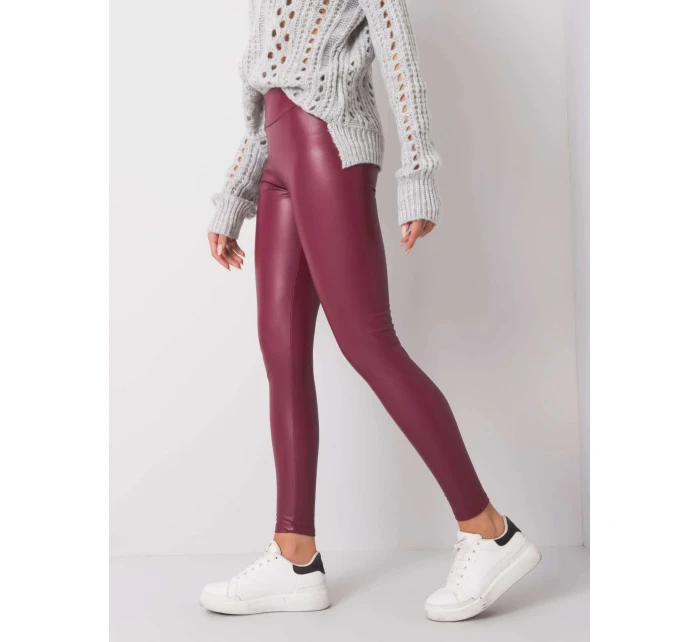 Legíny RV LG 6007.11 tmavo červená