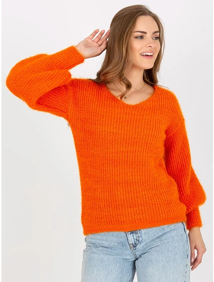 Dámský svetr TW SW BI model 17624209 oranžový - FPrice