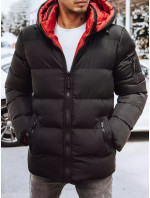 Obojstranná pánska zimná bunda čierna Dstreet TX4217