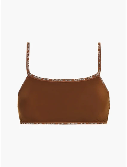 Nevystužená braletka 2pack QD3806E CJ8 škoricová - Calvin Klein