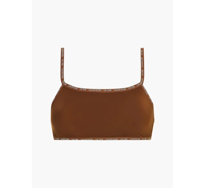 Nevystužená braletka 2pack QD3806E CJ8 škoricová - Calvin Klein