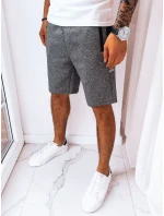 Pánské tmavě šedé teplákové šortky Dstreet model 21968893 - FashionStreet Pánské tmavě šedé teplákové šortky Dstreet model 21968893 - FashionStreet