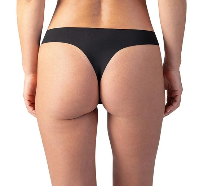 Dámská bezešvá tanga model 22005339 THONG černá - Bellinda Dámská bezešvá tanga model 22005339 THONG černá - Bellinda