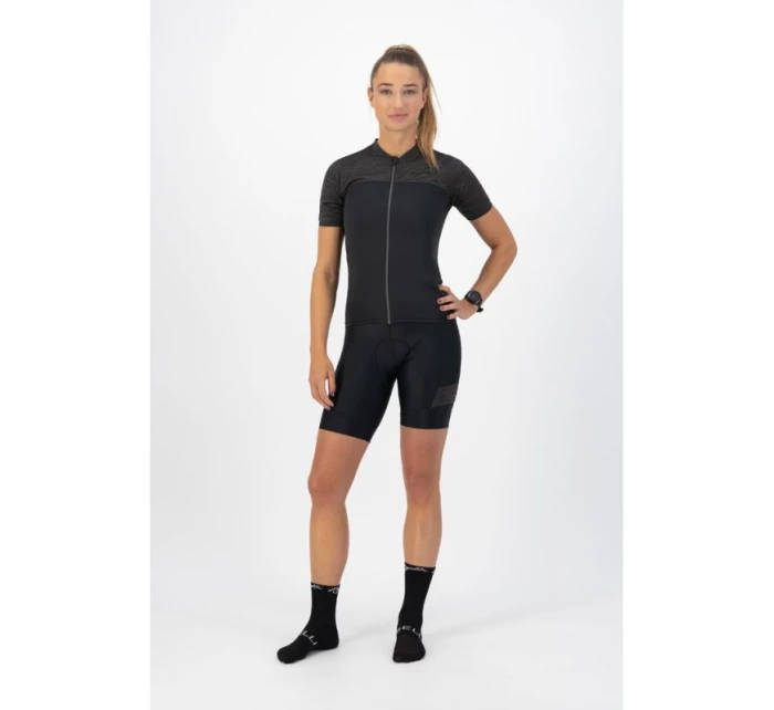 Rogelli dámsky dres MELANGE black L