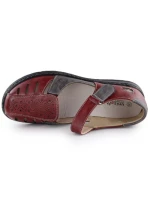 Dámske pohodlné ažurové topánky na suchý zips Unisoft 9955