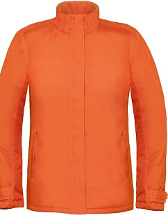 B&C Real + /women Dámska zimná bunda 01.0925 oranžová