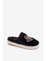 Kožešinové pantofle se černé model 21772538 - Boto Kožešinové pantofle se černé model 21772538 - Boto