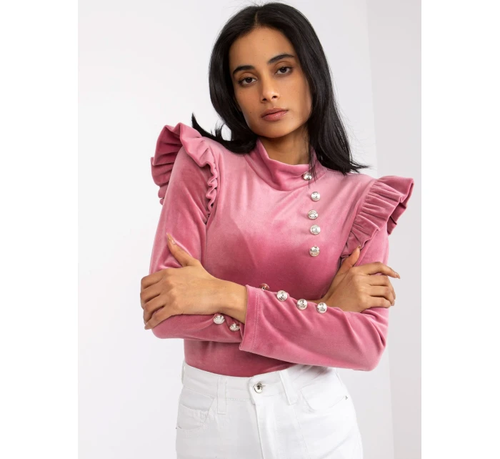 Halenka DHJ BZ model 17363086 tmavě růžová - FPrice Halenka DHJ BZ model 17363086 tmavě růžová - FPrice