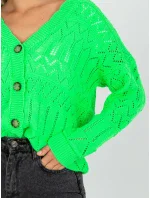 Dámský svetr LC SW model 17650220 fluo zelená - FPrice