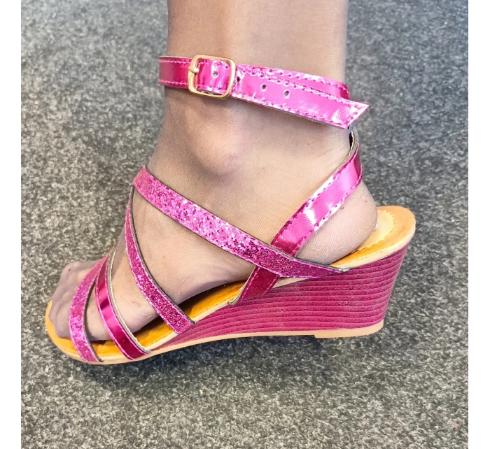Nio Nio fuchsiové sandále pre ženy - Sweet Shoes Nio Nio fuchsiové sandále pre ženy - Sweet Shoes