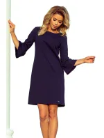 Tmavě modré šaty s krajkou model 6323925 - numoco Tmavě modré šaty s krajkou model 6323925 - numoco