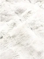 Bílá dámská kožešinová bunda model 15901169 - S'WEST Bílá dámská kožešinová bunda model 15901169 - S'WEST