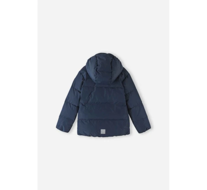 dětská péřová bunda Navy 3 Junior Unisex nepromokavá tmavě modrá model 21351547 - Reima