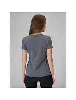 Dámské hladké tričko slim model 22171780 dámské - 4F Dámské hladké tričko slim model 22171780 dámské - 4F