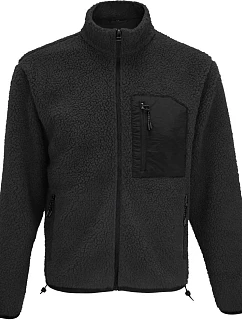 SOL'S Fury Fleecová bunda Sherpa model 22519704 carbon grey/black