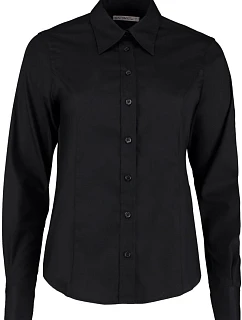 KK 702 Halenka Oxford s dlouhým rukávem black model 22420414 - Kustom Kit
