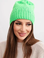 Dámska čiapka Irmina K333 zelená