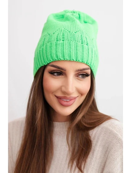 Dámska čiapka Irmina K333 zelená