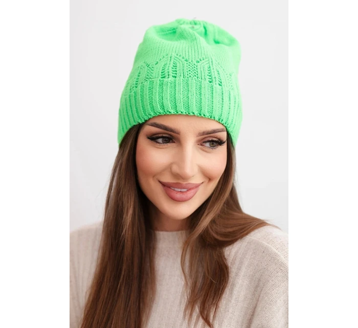 Dámska čiapka Irmina K333 zelená