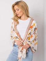 Šatka AT CH 1237 biela béžová