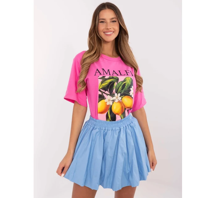 Sukňa MI SD 2547.24 svetlomodrá