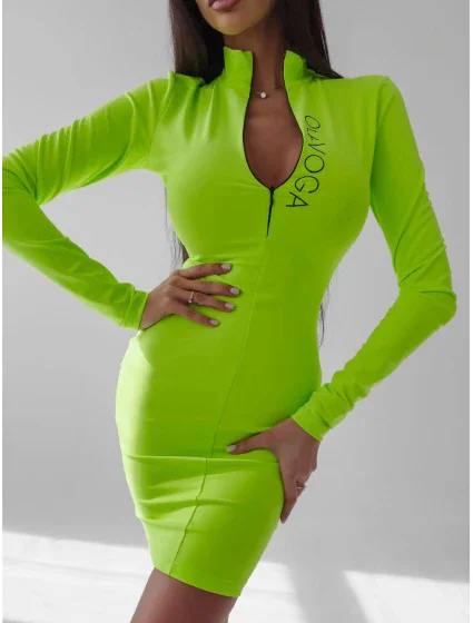 Dámské šaty neon model 18484874 - Ola Voga Dámské šaty neon model 18484874 - Ola Voga