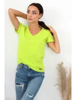 Dámská halenka s krátkým rukávem Dámská halenka s krátkým rukávem