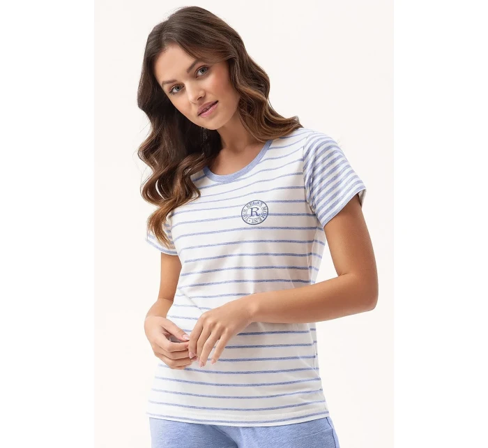 Luna 696 cr/r M-2XL L24 dámske pyžamo Luna 696 cr/r M-2XL L24 dámske pyžamo