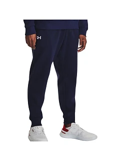 Pánské kalhoty Rival Fleece tmavě modré, 410 L model 22306542 - Under Armour