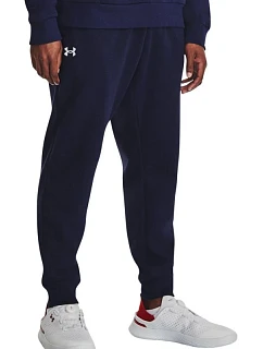Pánské kalhoty Under Armour Rival Fleece Joggers, tmavě modré, 1379774, 410 L