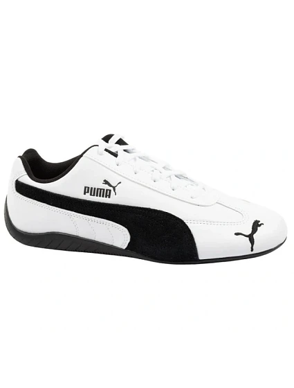 Puma – pánské sportovní boty Speedcat, černé kožené, módní tenisky Puma – pánské sportovní boty Speedcat, černé kožené, módní tenisky