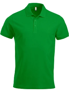 Classic S/S Pánské piqué polo z těžké bavlny apple green model 22457115 - Clique