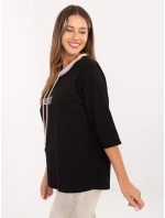 Bluzka RV BZ model 21406702 czarny - FPrice Bluzka RV BZ model 21406702 czarny - FPrice