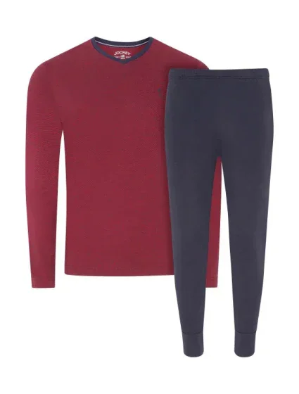 Pánske pyžamo 500014 460 tm. modré-bordó - Jockey