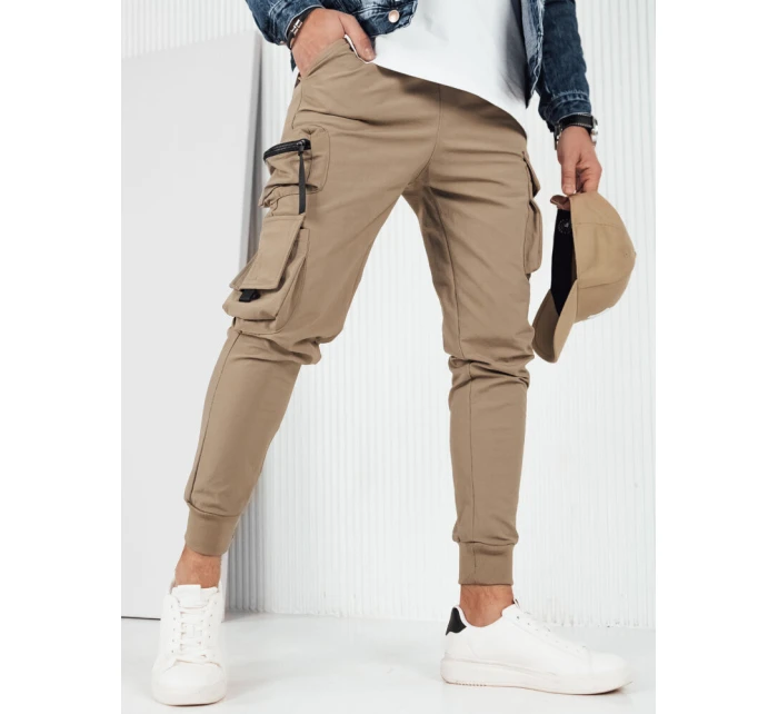 Pánské bojové kalhoty béžové Dstreet model 21973094 - FashionStreet Pánské bojové kalhoty béžové Dstreet model 21973094 - FashionStreet