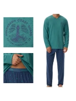 Pánske pyžamo 41906 Joger green - HENDERSON